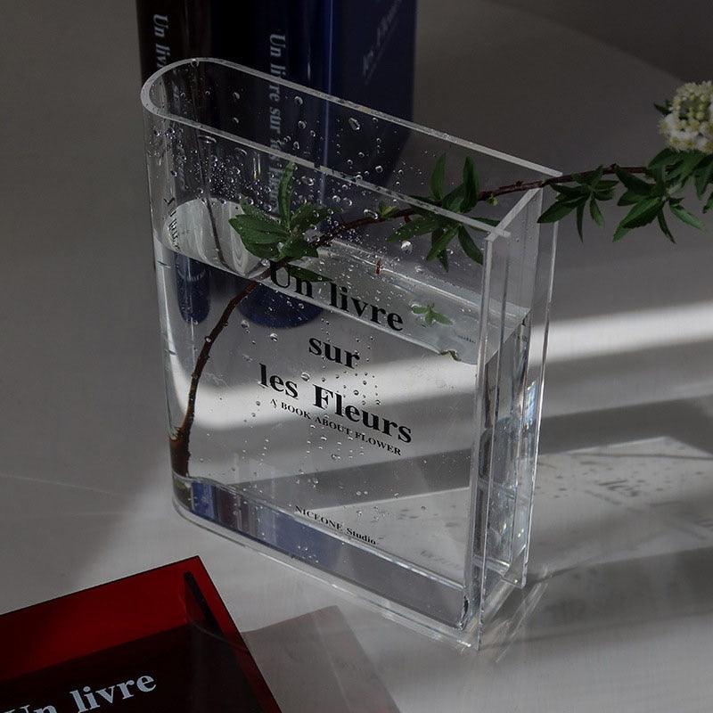 Acrylic Book Vase - Store Of Things