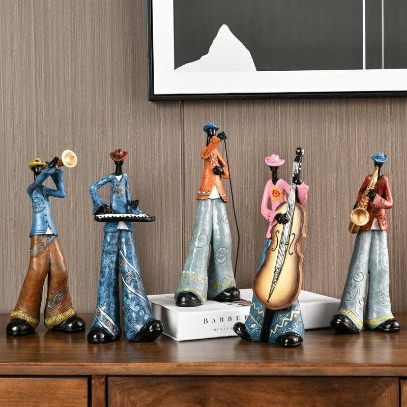 Band music Family Figurines for Home Decor - Store Of Things
