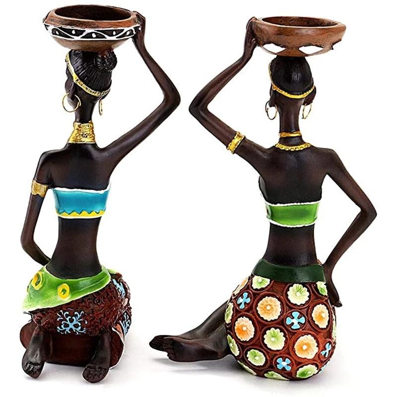 Candle Holders African Women - Store Of Things
