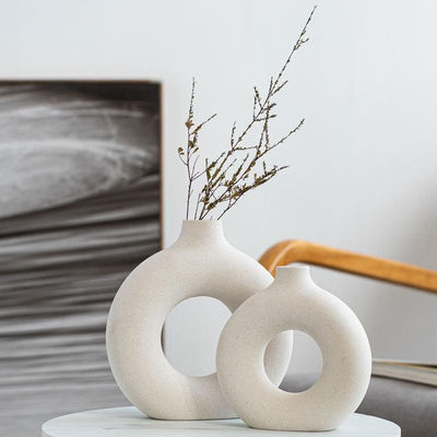 Ceramic Vase Donuts Flower Pot - Store Of Things