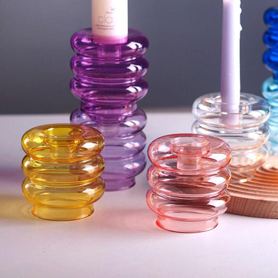 Glass Taper Candles Holders - Store Of Things