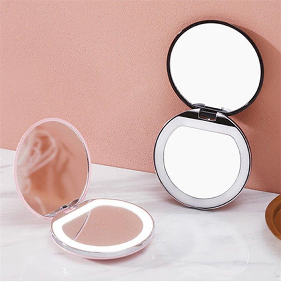Mini Makeup Mirror With LED - Store Of Things