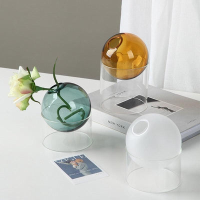 Round Glass Vase - Store Of Things