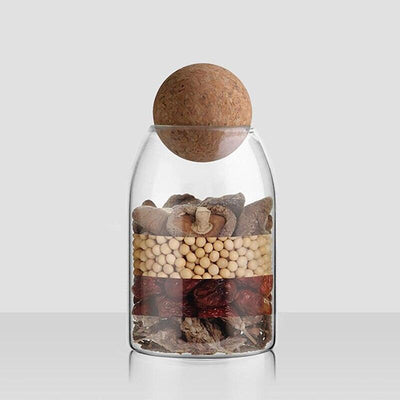 Storage Container With Cork Cover - Store Of Things