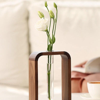 Tabletop Wood Vase - Store Of Things