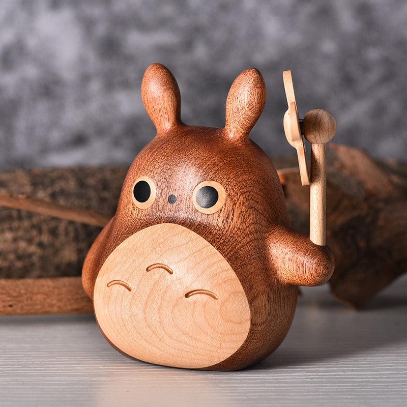 Wooden Artwork Totoro - Store Of Things